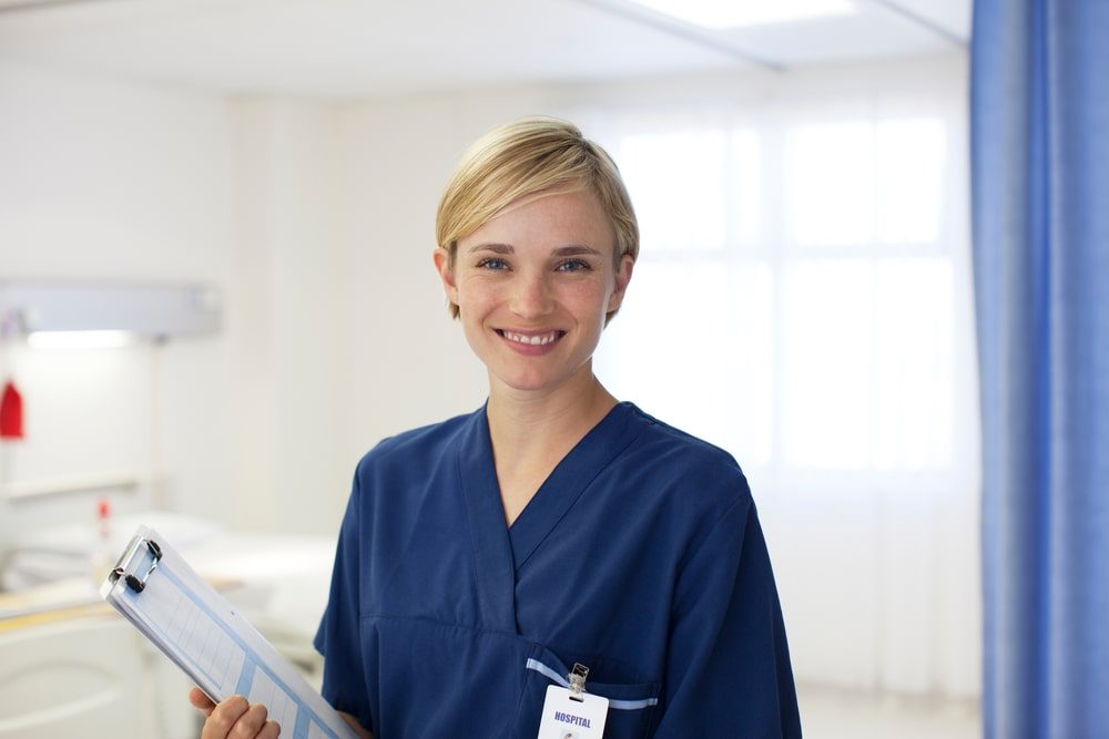 Blonde Woman Nurse